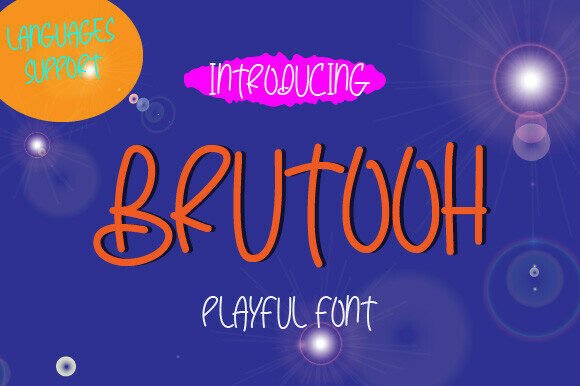 Brutooh Typeface for Polished Small Business Branding