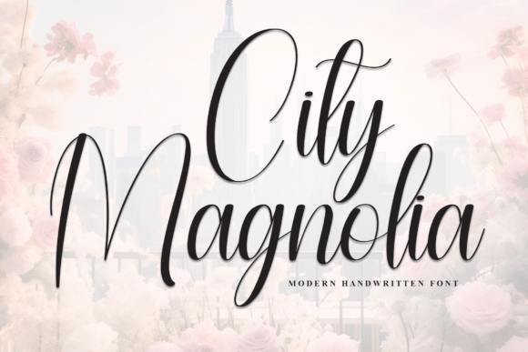 City Magnolia Font for Elegant Branding