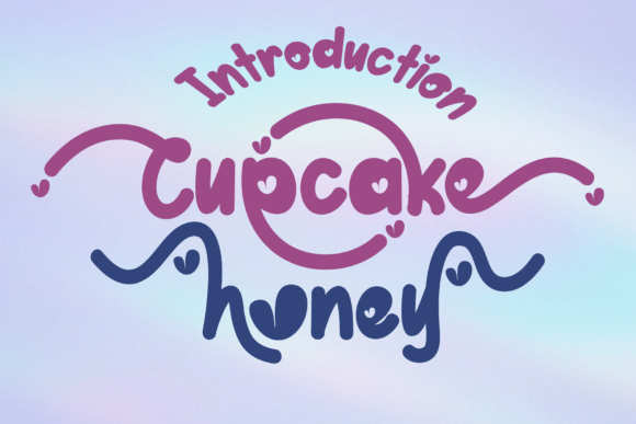 Cupcake Honey Font for Elegant Handmade Branding