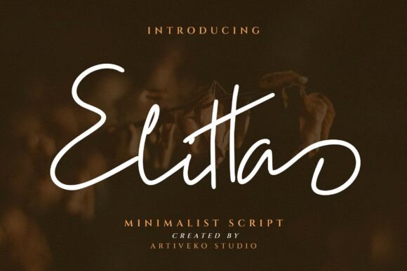 Elitta: The Elegant Script Font for Modern Web Design