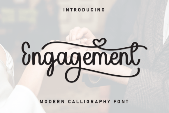 Engagement: A Stylish Script Font for Editorial Design