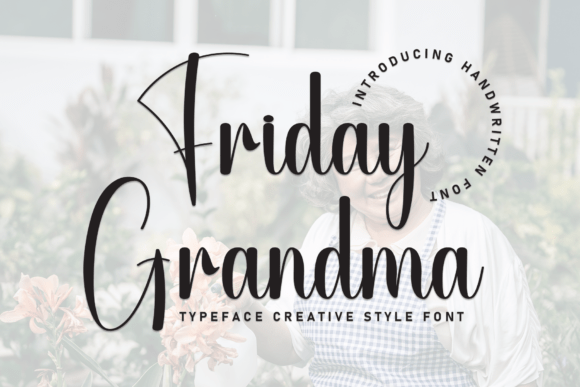 Friday Grandma Font for Handmade Brands