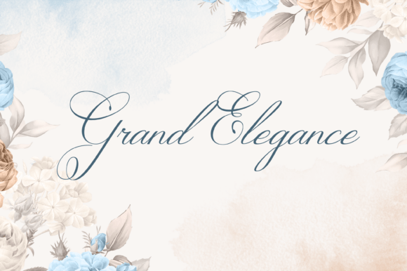 Grand Elegance Font for Premium Brand Identity