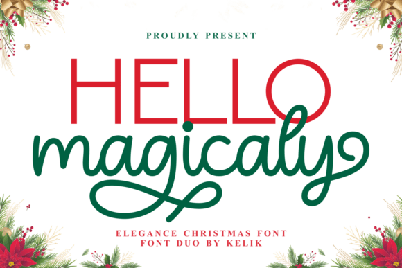 Hello Magicaly: The Perfect Christmas Font for Small Business Branding