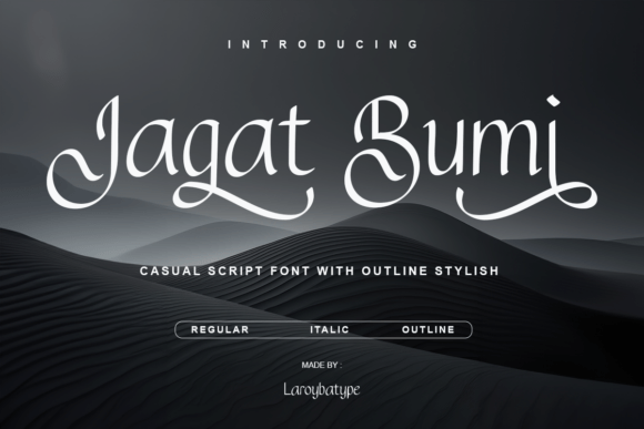 Jagat Bumi Typeface for Modern Campaigns
