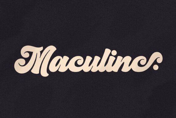 Maculinc Bold Script Font for Web Design