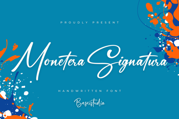 Monetera Signatura Font for Elegant Business Branding