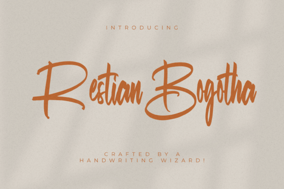 Restian Bogotha: The Ultimate Script Font Download Guide