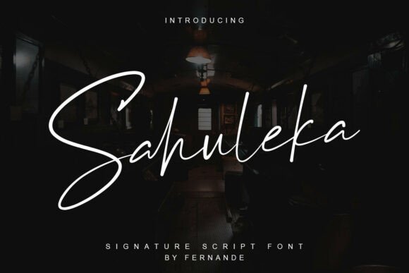 Sahuleka Font: A Refined Script for Elegant Design