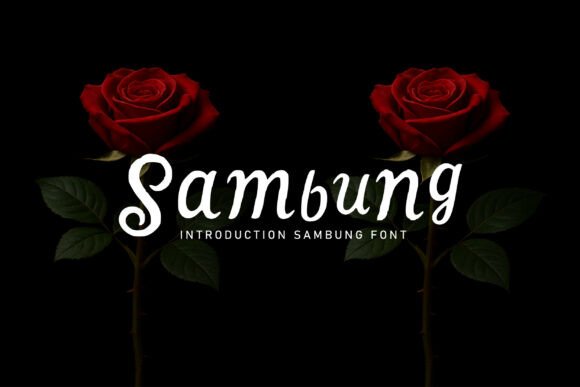 Sambung Script Font for Elegant Business Branding