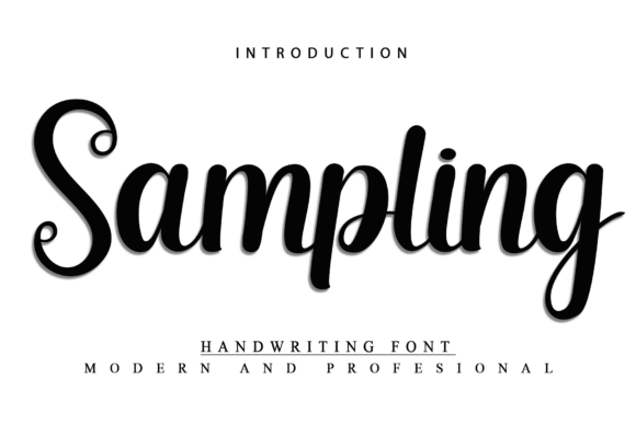 Sampling Script Font for Elegant Branding