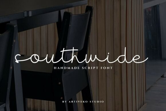 Southwide Regular: A Handwritten Typeface for Modern Brands
