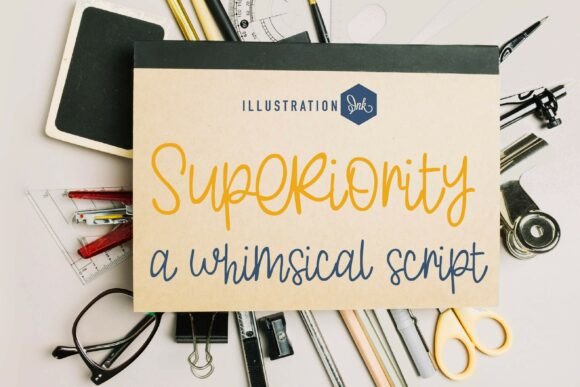 Superiority Typeface: A Whimsical Script for Modern Brands