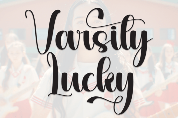 Varsity Lucky: A Stylish Script Font for Modern Web Design