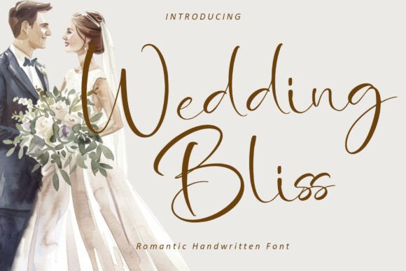 Wedding Bliss Font for Elegant Branding